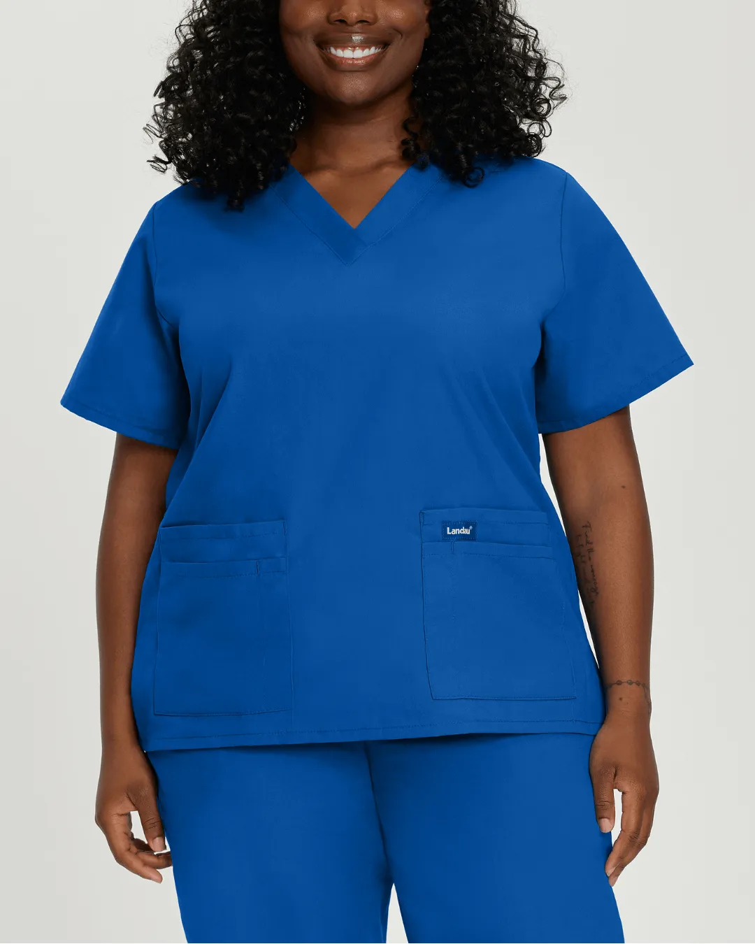 Women's Essentials Scrub Set - Galaxy Blue