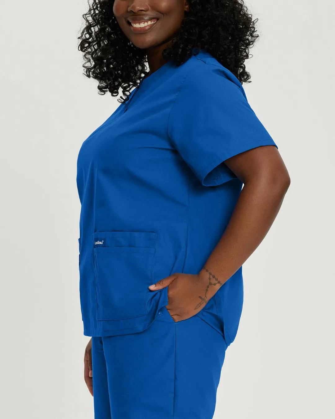 Women's Essentials Scrub Set - Galaxy Blue