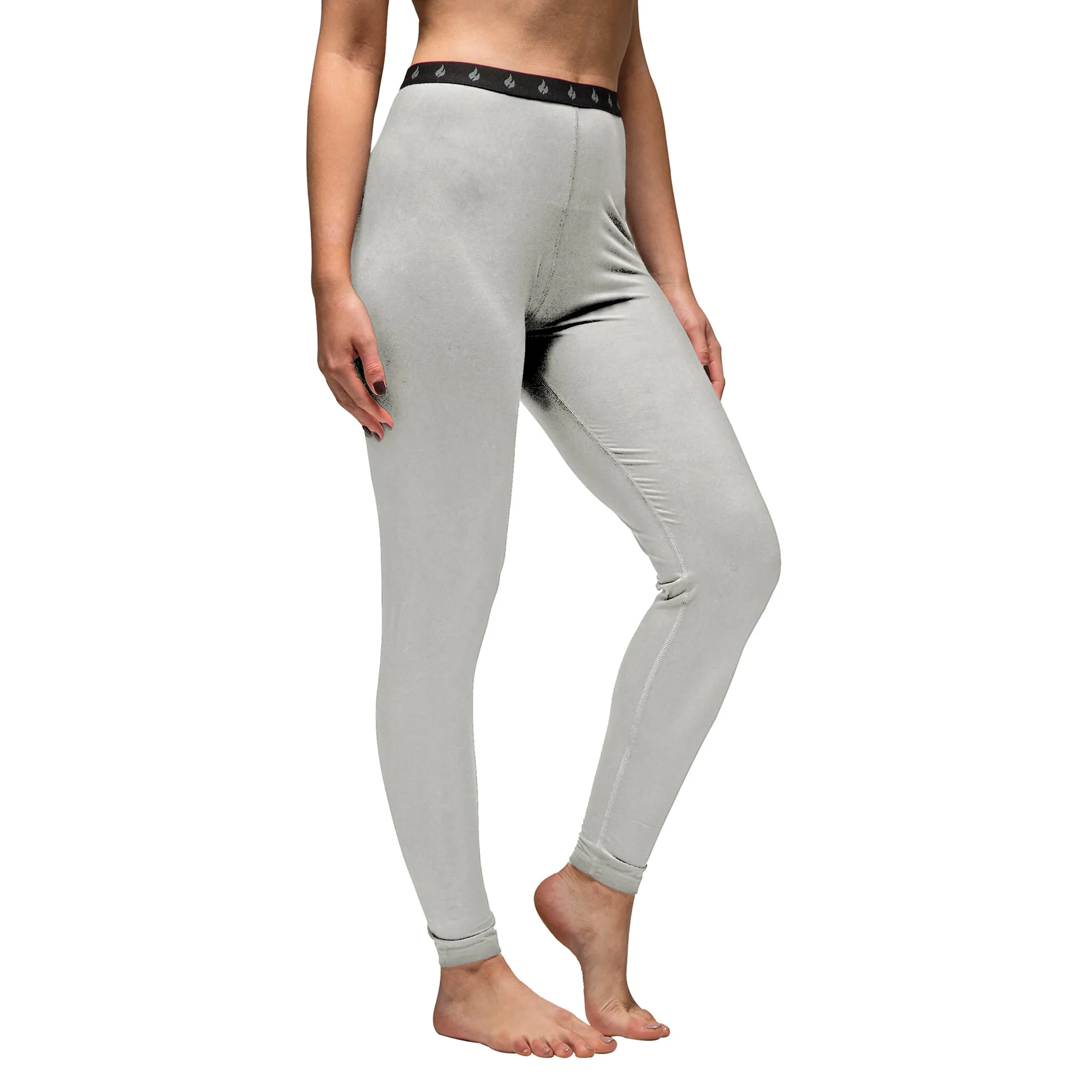 Women's Fleece-Lined Thermal Long Johns | Ultra Lite Thermal Bottoms Base Layer
