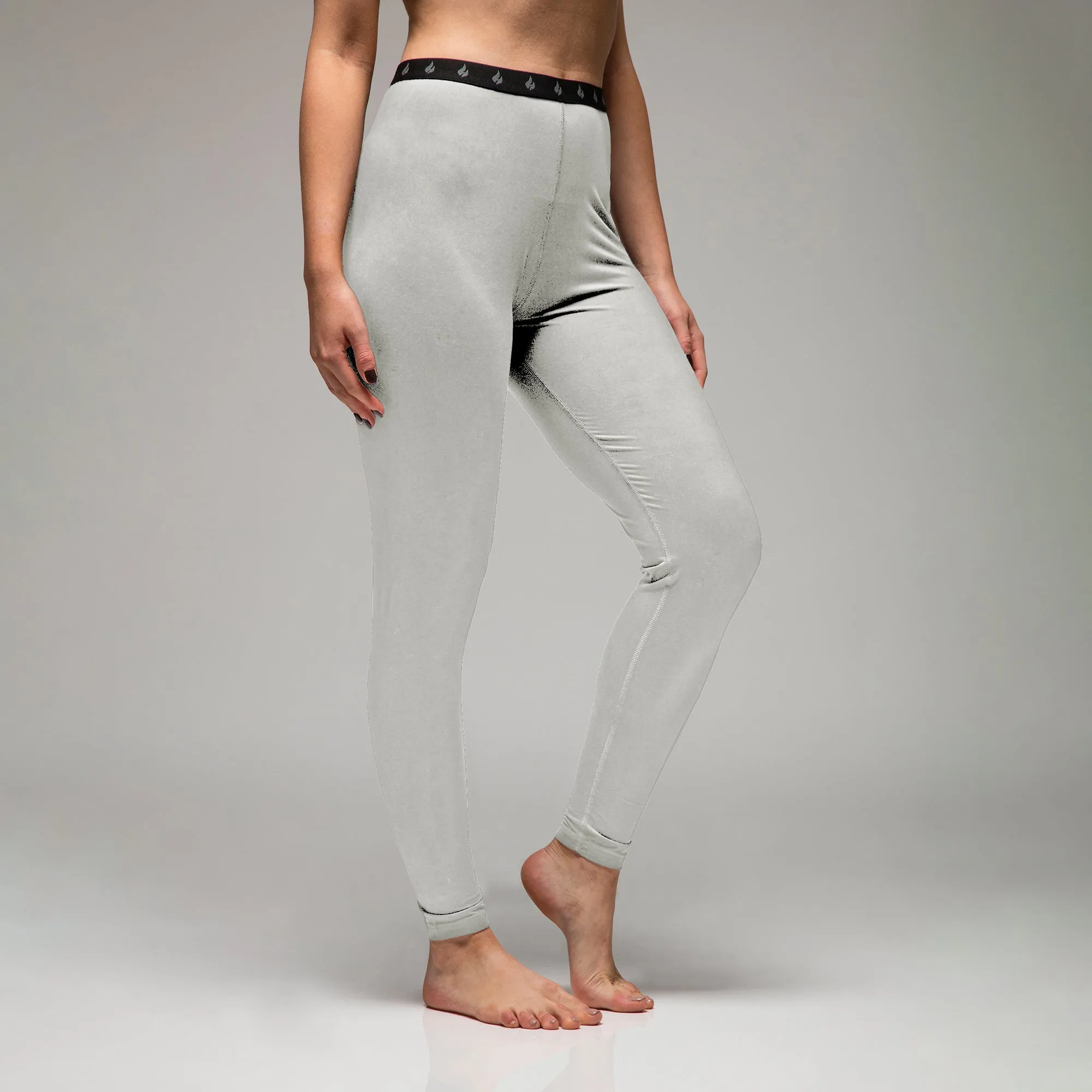 Women's Fleece-Lined Thermal Long Johns | Ultra Lite Thermal Bottoms Base Layer