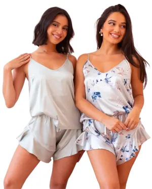 Women's Floral Cami Shorts set