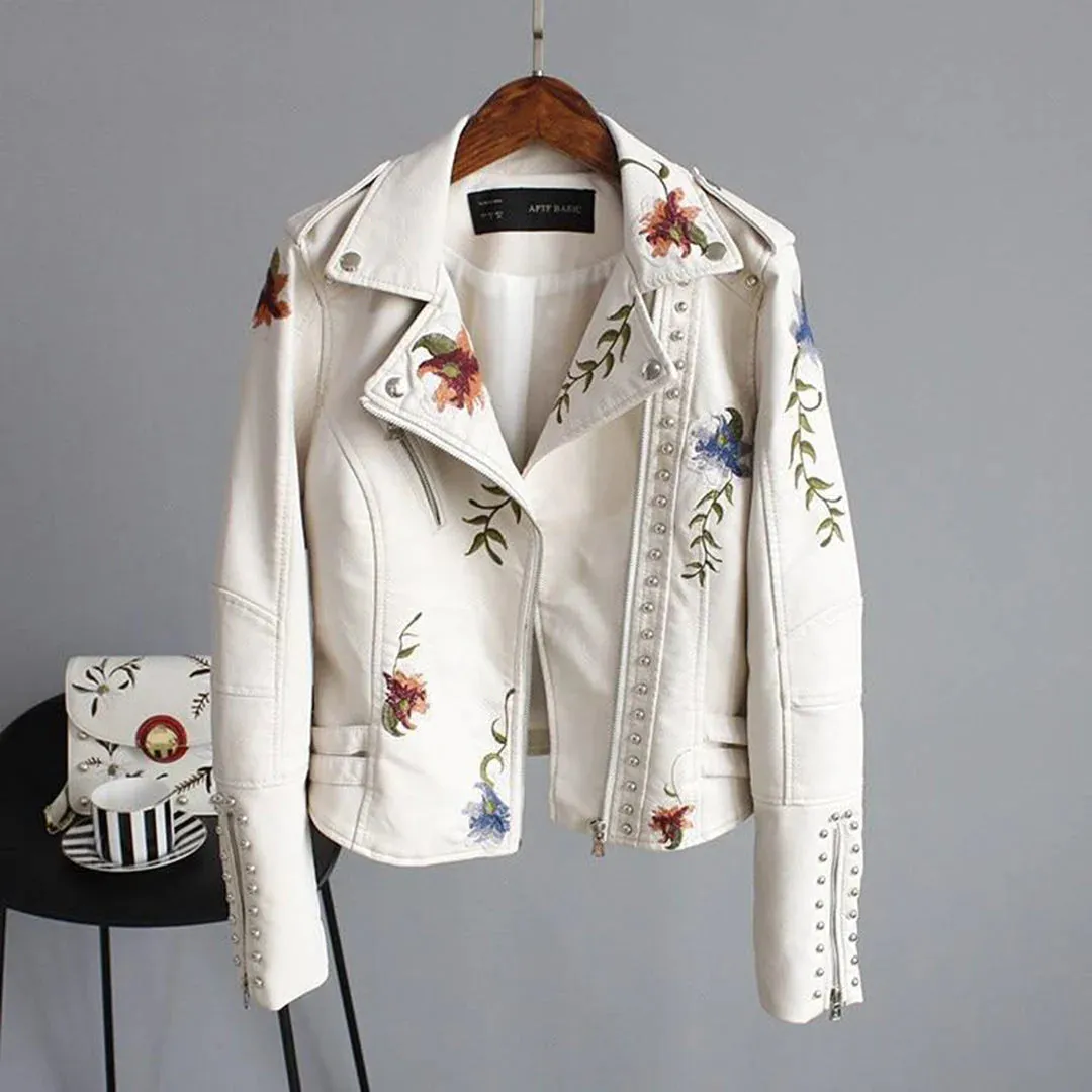 Women's floral jacket by Alison