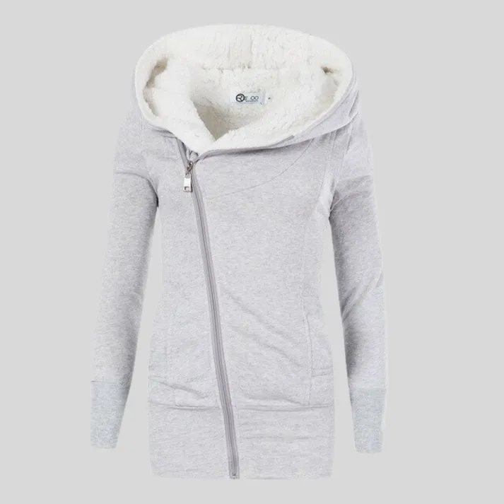 Women's hooded winter jacket, Saskia