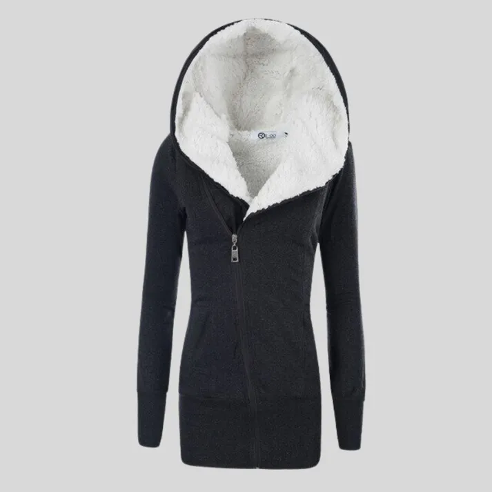 Women's hooded winter jacket, Saskia