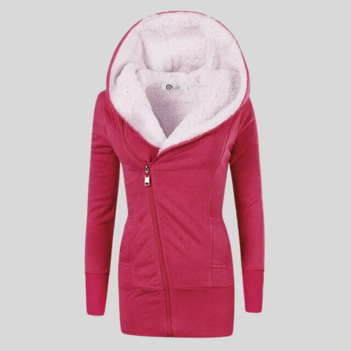 Women's hooded winter jacket, Saskia