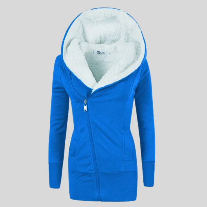 Women's hooded winter jacket, Saskia