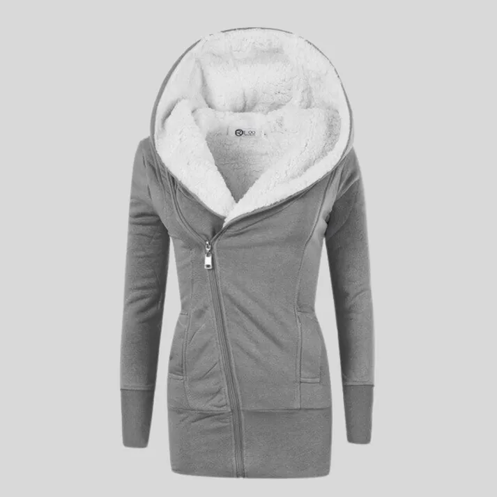 Women's hooded winter jacket, Saskia