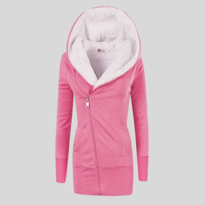Women's hooded winter jacket, Saskia