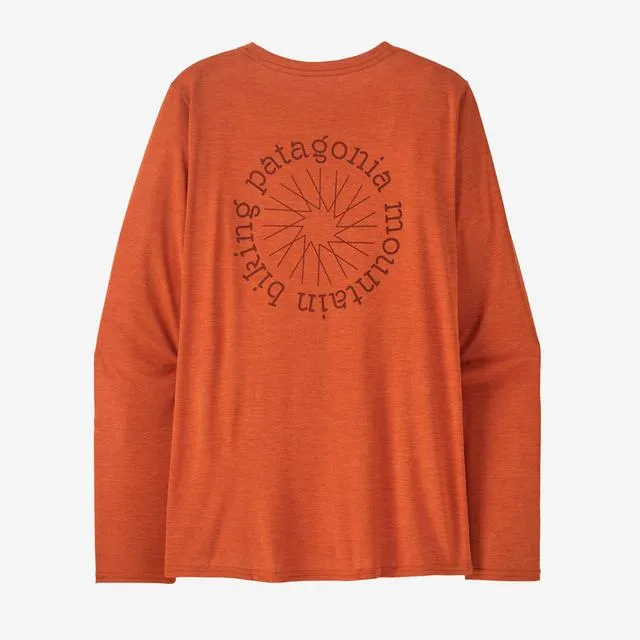 Women's Long-Sleeved Capilene Cool Daily Graphic Shirt - Lands