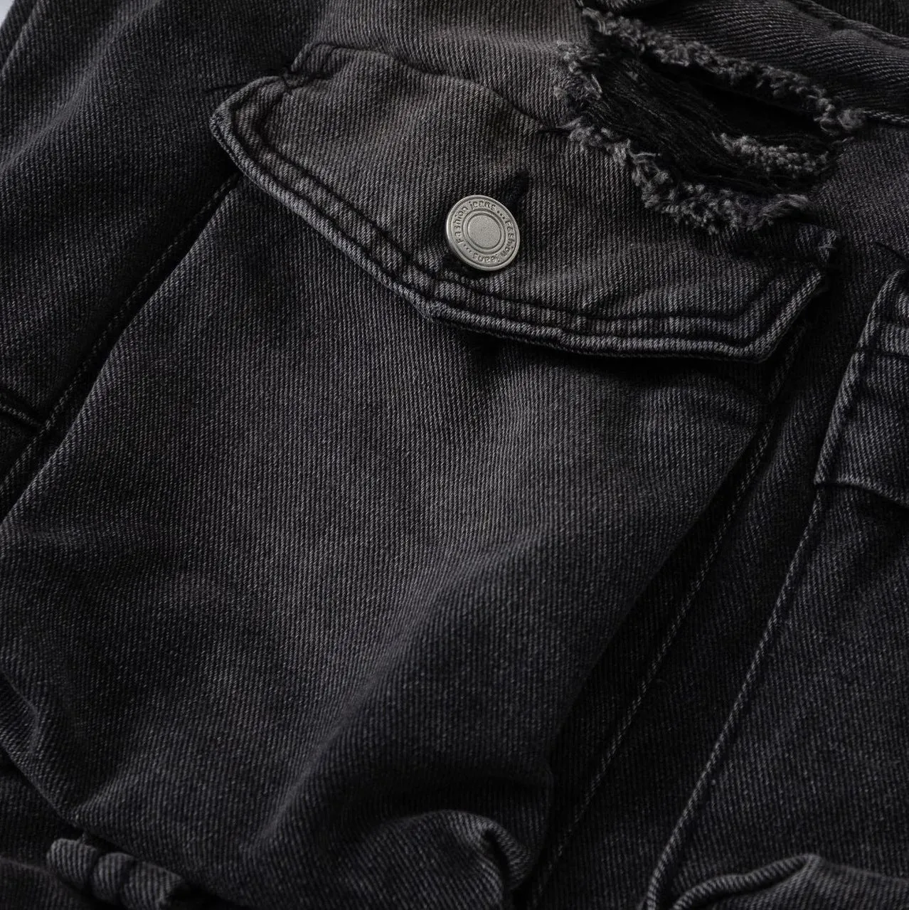Women's New Cargo Pocket Denim Trousers