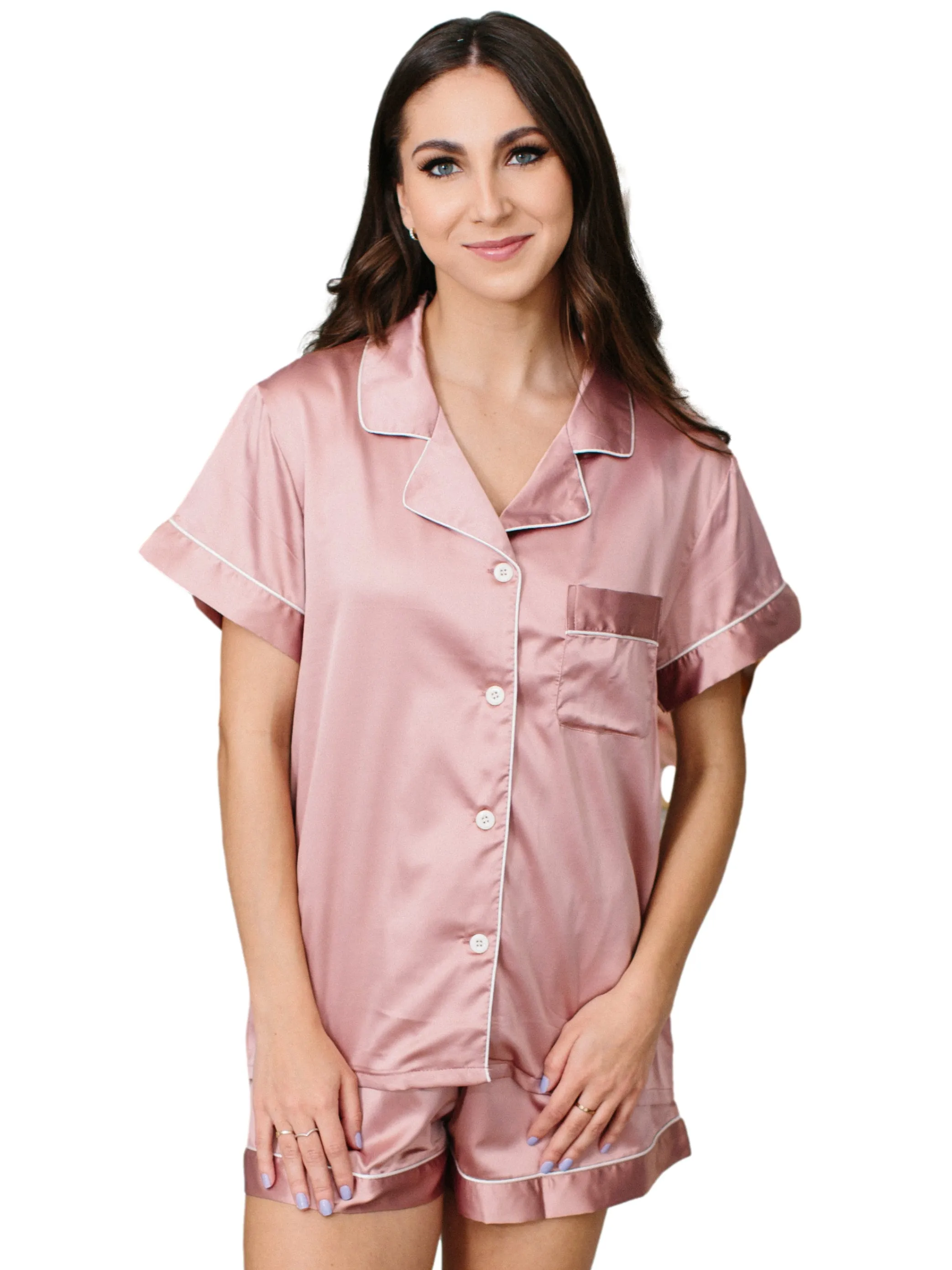 Women's Short Pajama Set Monogram