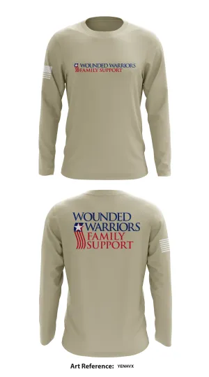Wounded Warriors Family Support Store 1 Core Men's LS Performance Tee - YEnhvX