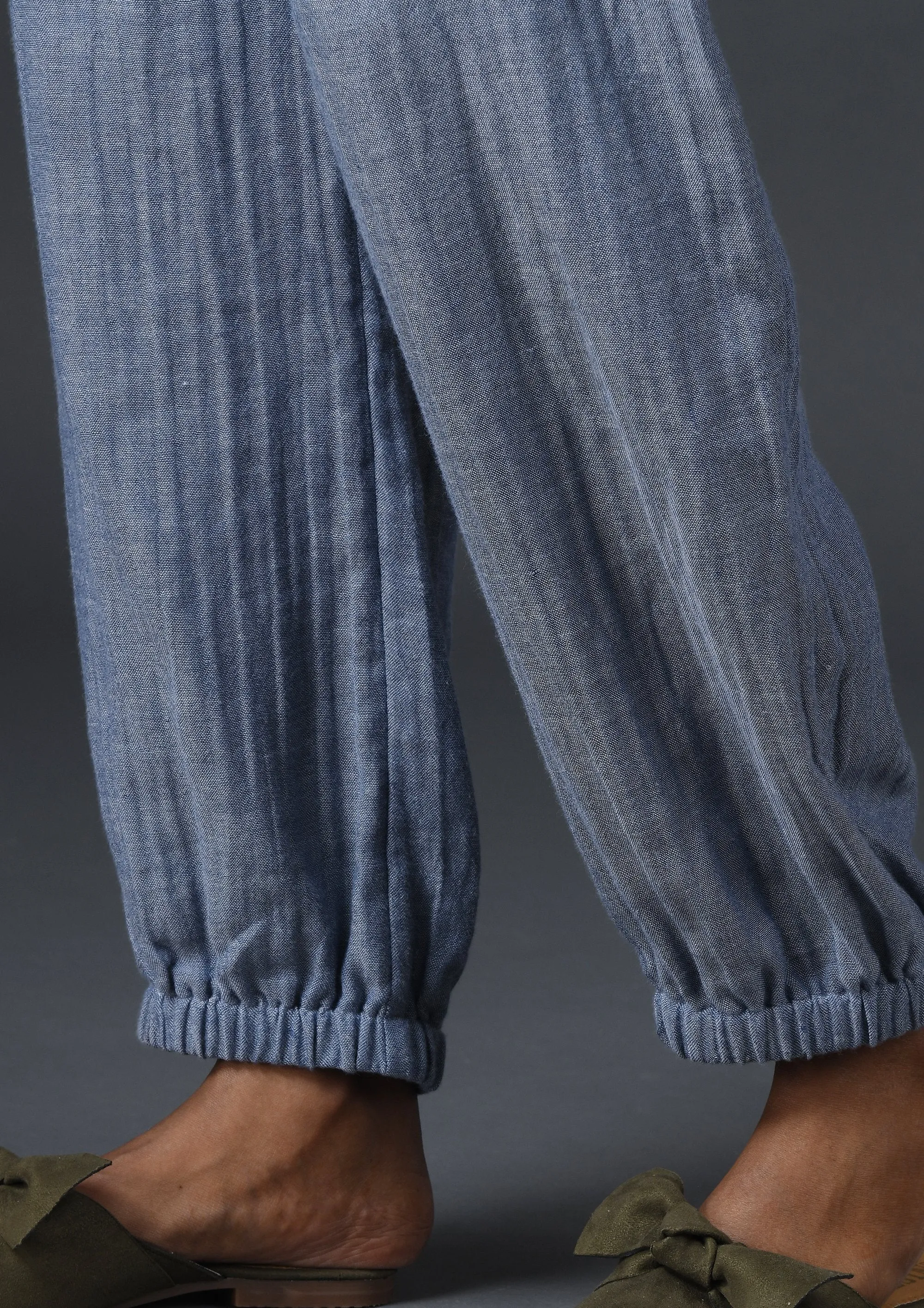 WRINKLED JOGGERS