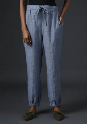 WRINKLED JOGGERS