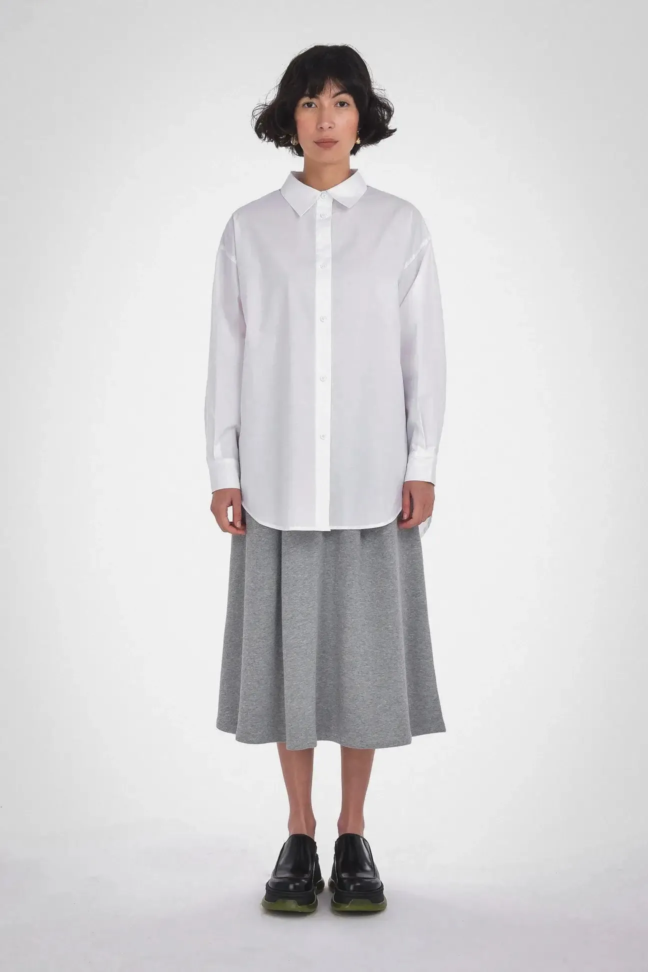 Yule Oversized shirt in White